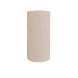 Tall Cylindrical Drum Lamp Shade, Neutral Fabric, Design, White, Linen, Beige - thumbnail 4