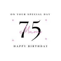 Mum 75Th Birthday Candle Gift Set Candles Gifts Print 75 Th - thumbnail 4