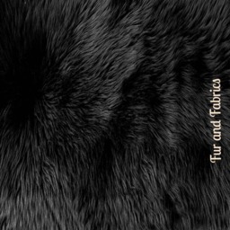 Black Faux Fur Deer Skin Rug - Plush Shag Throw Rug, Usa Made - thumbnail 2
