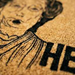 Mrs Doubtfire Doormat Hellooo Funny Welcome Mat 90S Movie Fan Gift Housewarming - thumbnail 3