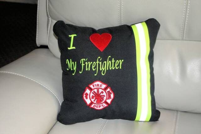 Firefighter Pillow Turnout Gear, Bunker Gear - image 1