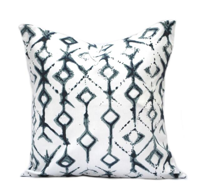 Indigo Blue Pillow, Throw Navy Home Decor, Decorative Accent Blue Pillow, Decor - image 1