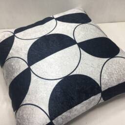 Handwoven Ikat Silk Pillow Cover, Geometric Accent - 20x20 - thumbnail 4