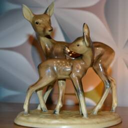 Vintage Porcelain Bambi Figurine - thumbnail 3