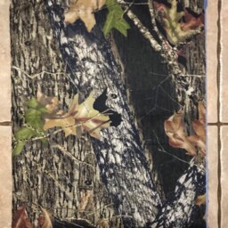 Custom Appliqued Camo Nap Mat Cover, Pillow & Case - thumbnail 2