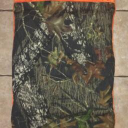 Custom Appliqued Camo Nap Mat Cover, Pillow & Case - thumbnail 4