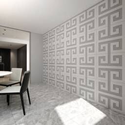 Greek Key - Decorative Wall Panels Mid Century Modern Paneling Panele 3D Skucg3Dp - thumbnail 1