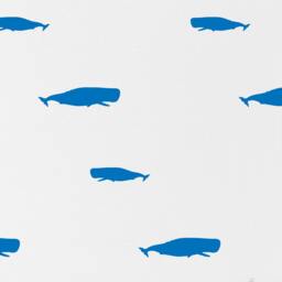 Sperm Whale Wall Decal Pattern Nautical Sea Sticker Kids Room Wall Nursery Bedroom Wallpaper Vinyl Decals Home Decor Stickers - thumbnail 2