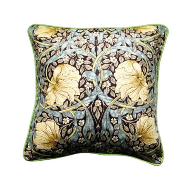 William Morris Pimpernel Linen Cushion Cover Arts & Crafts Throw Pillow - image 1