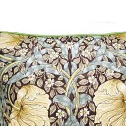 William Morris Pimpernel Linen Cushion Cover Arts & Crafts Throw Pillow - thumbnail 2