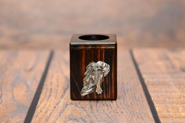 Friesian, Frisian - Wooden Candlestick With Horse, Souvenir, Decoration, Limited Edition, Collection - image 1