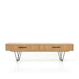 Mid-Century Sideboard, Dresser, Commode, Japandi Furniture, Credenza Made Of Oak Vaneer - Livlo D-L02