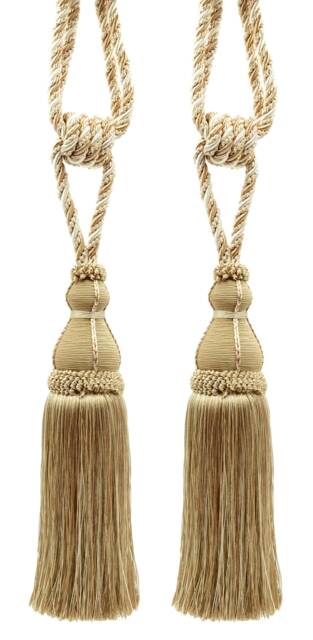 "D??copro Tassel Tieback, Length 12"" - 30.5cm, Spread 30" - image 1