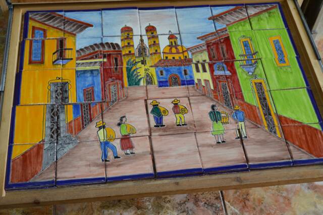 35 Pieces Mexican Tile Wall Mural - image 1
