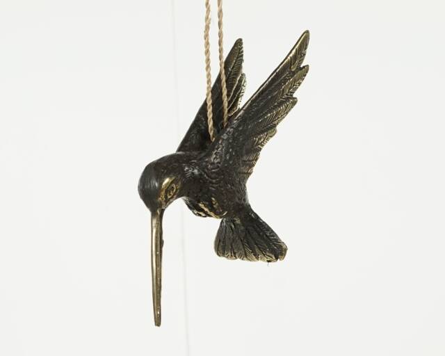 Bronze Hummingbird Decor, 5.5 - image 1