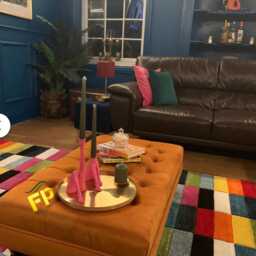 Extra Large Deep Cushioned Handmade Chesterfield Footstool Coffee Table - thumbnail 2