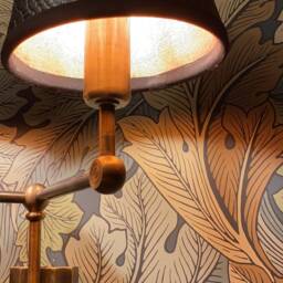 Black Lampshade, Lampshade For Sconce, Chandelier, Gothic - thumbnail 3