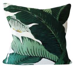 Tommy Bahama Swaying Palms Pillow Cover Tropical Green Polyester - thumbnail 1
