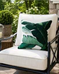 Tommy Bahama Swaying Palms Pillow Cover Tropical Green Polyester - thumbnail 4