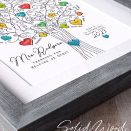 Personalised Teacher Thank You Gift, School Leaving End Of Term Appreciation Gift From Class - thumbnail 3