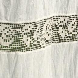 Rose Lace Linen Curtain Natural White Custom Made Drapery - thumbnail 4