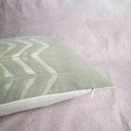 Hmong Organic Shibori Lumbar Pillow Cover, 12x20 - thumbnail 3