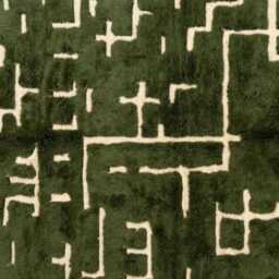 Custom Green Moroccan Rug - Handwoven Wool Berber Rug, Moss Area Authentic Beni Ourain, Mid Century Modern - thumbnail 3