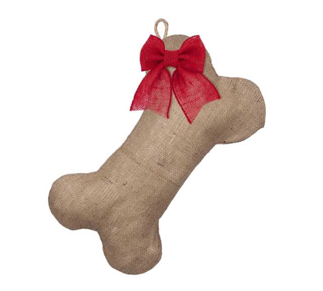 Bone Shaped Christmas Stocking For Dogs - image 1