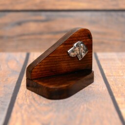 Vizsla - Wooden Candlestick With Dog, Souvenir, Decoration, Limited Edition, Collection - thumbnail 3