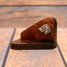 Vizsla - Wooden Candlestick With Dog, Souvenir, Decoration, Limited Edition, Collection - thumbnail 2