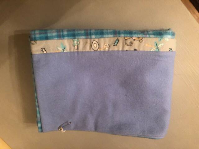 Pillow Case, Plaid Blue, Unisex - image 1