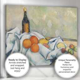 Classic Fruit Still Life Oil Painting Canvas Wall Art Print Decor Picture Ready To Hang - thumbnail 3