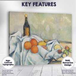 Classic Fruit Still Life Oil Painting Canvas Wall Art Print Decor Picture Ready To Hang - thumbnail 1