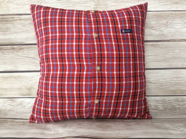 Memory Pillow - Memorial Keepsake Custom Shirt in Loving Remembrance Cushion T Pillowcase Grief Gift - image 1