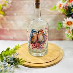 Bird Bottle Lamp, Led Fairy Lights, Novelty Home Decor - thumbnail 4