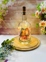 Bird Bottle Lamp, Led Fairy Lights, Novelty Home Decor - thumbnail 1