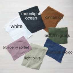 Hemp Sheet Set, Autumn Grass Bedding, 4-Piece Custom Size - thumbnail 2