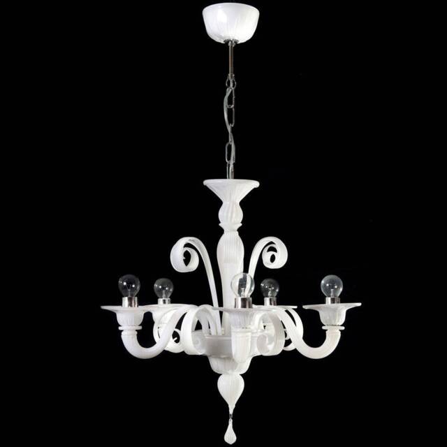 Electre Murano Chandelier 5 Lights Small