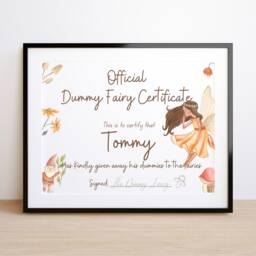Dummy Fairy Magical Certificate - Dummies To The Dummy Fairy Keepsake Achievement Cert - thumbnail 2