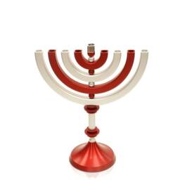 Rotating Hanukkah Menorah With Matte Finish - Modern Kinetic Judaica Art - thumbnail 3