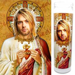 Saint Kurt Of Teen Spirit Prayer Candle - thumbnail 2