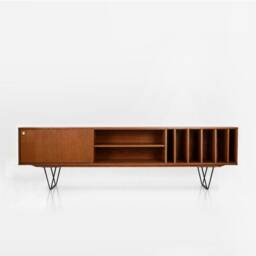 Mid-Century Sideboard, Dresser, Commode, Credenza Made Of Oak Vaneer - Livlo T-S18