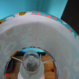 Summer Floral 15cm Drum Table Lamp Lampshade - thumbnail 4