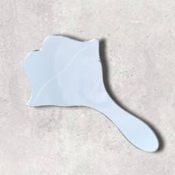 Lips Shaped Mirrored Hand Held Mirror - Many Sizes & Colours - Bespoke Items Made - thumbnail 3