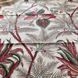 Lampshade Made With Vintage Colefax & Fowler Fabric I Chintz Drum Lamp Shade - thumbnail 3