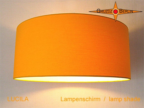 Yellow Lampshade Lucila ??50 cm Sun Yellow Light - image 1