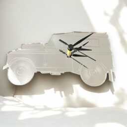 Any Suv Car Shaped Clocks - Custom Colours & Woods, Sizes & Personalised Engraving Option - thumbnail 2