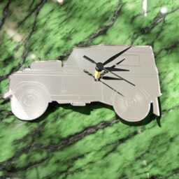Any Suv Car Shaped Clocks - Custom Colours & Woods, Sizes & Personalised Engraving Option - thumbnail 4