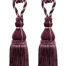 "D??copro Tassel Tieback, Length 12"" - 30.5cm, Spread 30" - thumbnail 2