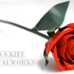 Metal Rose Wedding Bouquet, Rose, Bridesmaid Gift, Centerpiece, Flowers - thumbnail 3